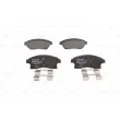 Jeu de 4 plaquettes de frein avant BOSCH 0 986 494 644 - Visuel 1