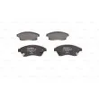 Jeu de 4 plaquettes de frein avant BOSCH 0 986 494 644 - Visuel 3