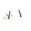 Jeu de 4 plaquettes de frein avant BOSCH 0 986 494 647 - Visuel 2
