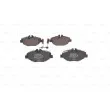 Jeu de 4 plaquettes de frein avant BOSCH 0 986 494 647 - Visuel 3