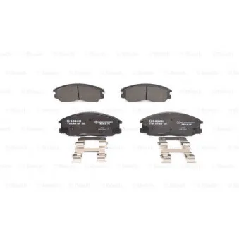 Jeu de 4 plaquettes de frein avant BOSCH 0 986 494 650
