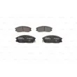 Jeu de 4 plaquettes de frein avant BOSCH 0 986 494 650 - Visuel 3
