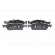 Jeu de 4 plaquettes de frein avant BOSCH 0 986 494 672 - Visuel 1
