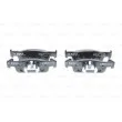 Jeu de 4 plaquettes de frein avant BOSCH 0 986 494 697 - Visuel 1