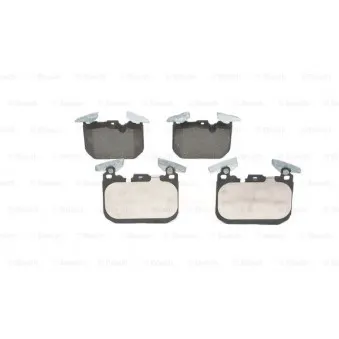 Jeu de 4 plaquettes de frein avant BOSCH 0 986 494 701