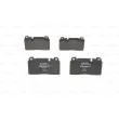 Jeu de 4 plaquettes de frein avant BOSCH 0 986 494 702 - Visuel 3