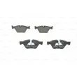 Jeu de 4 plaquettes de frein avant BOSCH 0 986 494 705 - Visuel 1