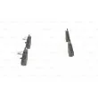 Jeu de 4 plaquettes de frein avant BOSCH 0 986 494 705 - Visuel 2