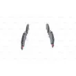Jeu de 4 plaquettes de frein avant BOSCH 0 986 494 757 - Visuel 2