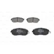 Jeu de 4 plaquettes de frein avant BOSCH 0 986 494 761 - Visuel 3