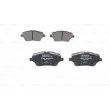 Jeu de 4 plaquettes de frein avant BOSCH 0 986 494 792 - Visuel 3