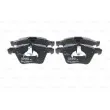 Jeu de 4 plaquettes de frein avant BOSCH 0 986 494 808 - Visuel 1