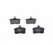 Jeu de 4 plaquettes de frein avant BOSCH 0 986 494 846 - Visuel 1