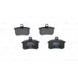 Jeu de 4 plaquettes de frein avant BOSCH 0 986 494 846 - Visuel 3