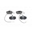 Jeu de 4 plaquettes de frein avant BOSCH 0 986 494 849 - Visuel 1