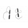 Jeu de 4 plaquettes de frein avant BOSCH 0 986 494 849 - Visuel 2