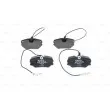 Jeu de 4 plaquettes de frein avant BOSCH 0 986 494 849 - Visuel 3
