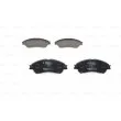 Jeu de 4 plaquettes de frein avant BOSCH 0 986 494 936 - Visuel 3