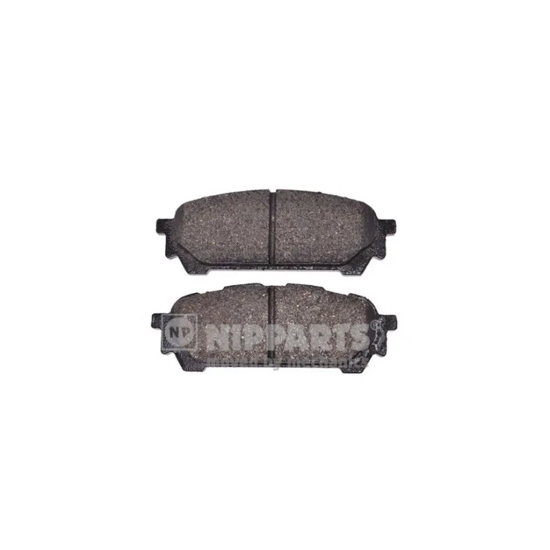 Jeu de 4 plaquettes de frein arrière NIPPARTS N3617005