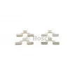 Kit d'accessoires, plaquette de frein à disque BOSCH 1 987 474 253 - Visuel 1