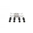Kit d'accessoires, plaquette de frein à disque BOSCH 1 987 474 777 - Visuel 1
