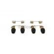 Kit d'accessoires, plaquette de frein à disque BOSCH 1 987 474 804 - Visuel 1