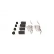 Kit d'accessoires, plaquette de frein à disque BOSCH 1 987 474 805 - Visuel 2