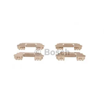 Kit d'accessoires, plaquette de frein à disque BOSCH 1 987 474 809