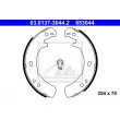 Jeu de mâchoires de frein, frein de stationnement ATE 03.0137-3044.2 - Visuel 1