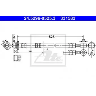 Flexible de frein ATE 24.5296-0525.3