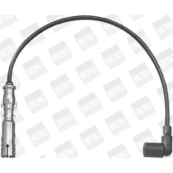 Kit de câbles d'allumage BERU ZEF1224