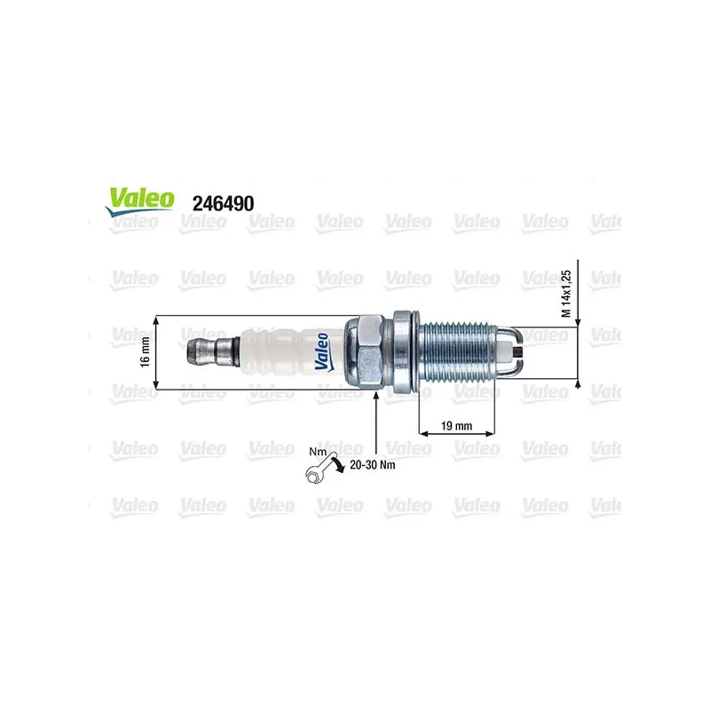 Bougie d'allumage VALEO 246490
