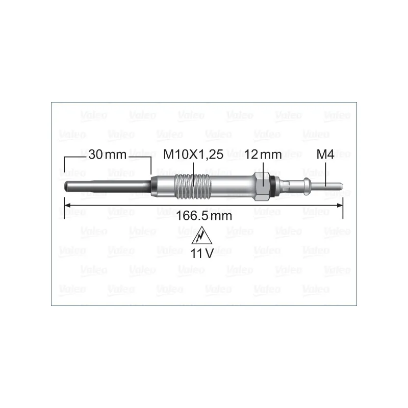Bougie de préchauffage VALEO 345230