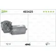 Moteur d'essuie-glace VALEO 403425 - Visuel 1