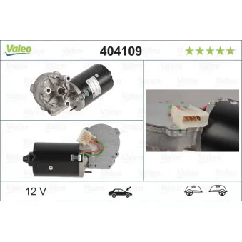 Moteur d'essuie-glace VALEO 404109