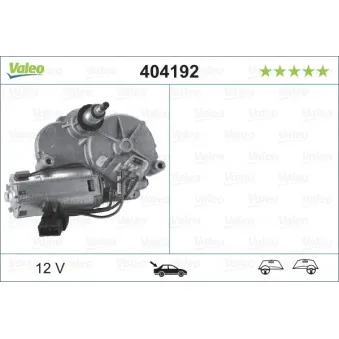 Moteur d'essuie-glace VALEO 404192