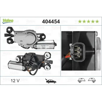 Moteur d'essuie-glace VALEO 404454
