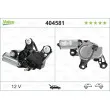 Moteur d'essuie-glace VALEO 404581 - Visuel 1