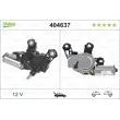 Moteur d'essuie-glace VALEO 404637 - Visuel 1