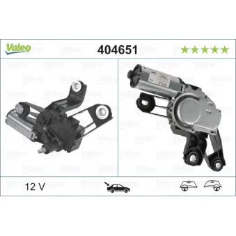 Moteur d'essuie-glace VALEO 404651