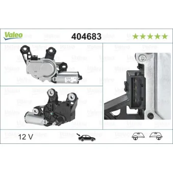 Moteur d'essuie-glace VALEO 404683