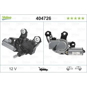Moteur d'essuie-glace VALEO 404726