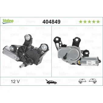 Moteur d'essuie-glace VALEO 404849