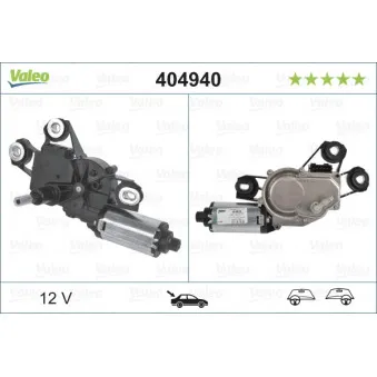 Moteur d'essuie-glace VALEO 404940