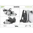 Moteur d'essuie-glace VALEO 404958 - Visuel 1