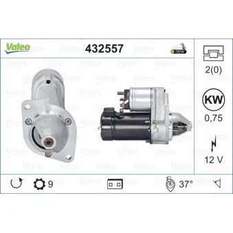 Démarreur VALEO 432557