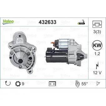 Démarreur VALEO 432633
