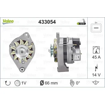 Alternateur VALEO 433054