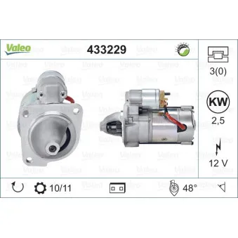 Démarreur VALEO 433229