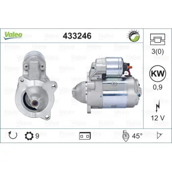 Démarreur VALEO 433246
